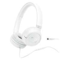 JBL - Tune 530C Wired On Ear Headphones - White