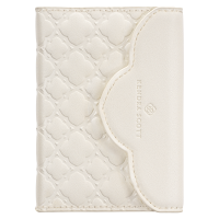 Kendra Scott - Magnetic MagSafe Trifold Wallet - Ivory Filigree