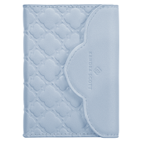 Kendra Scott - Magnetic MagSafe Trifold Wallet - Blue Filigree
