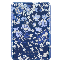 Kate Spade - 5k mAh Wireless Battery Pack with Magsafe - Flowerbed Blue