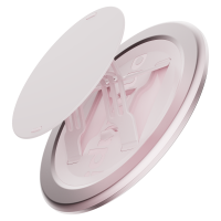 ohsnap! - Snap 5 Grip Magnetic Phone Grip -  Pick-Me-Pink