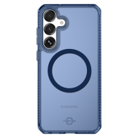 ITSKINS - Hybrid_R Vapor MagSafe Case for Samsung Galaxy S25 FE - Navy Blue