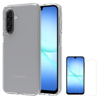 AXS - ULTRA CLEAR Case with ARMORGlass Screen Protector for Samsung Galaxy A17 5G - Clear