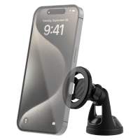 Scosche - MagicMount MagSafe Window / Dash Magnetic Phone Mount - Black