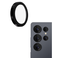 Gadget Guard - Plus $150 Guarantee Glass Camera Lens Protector for Samsung Galaxy S26 Ultra - Black