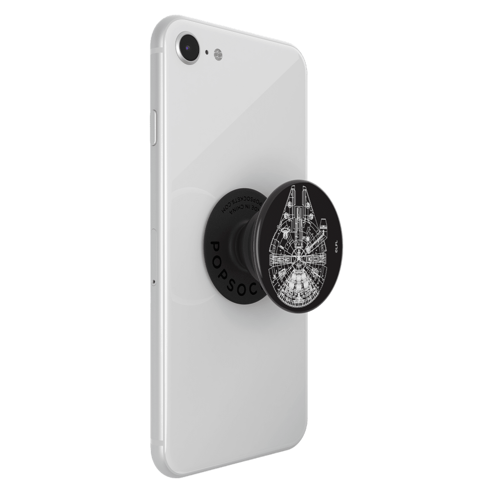 Wholesale cell phone accessory PopSockets - PopGrip Star Wars - Millennium Falcon Aluminum