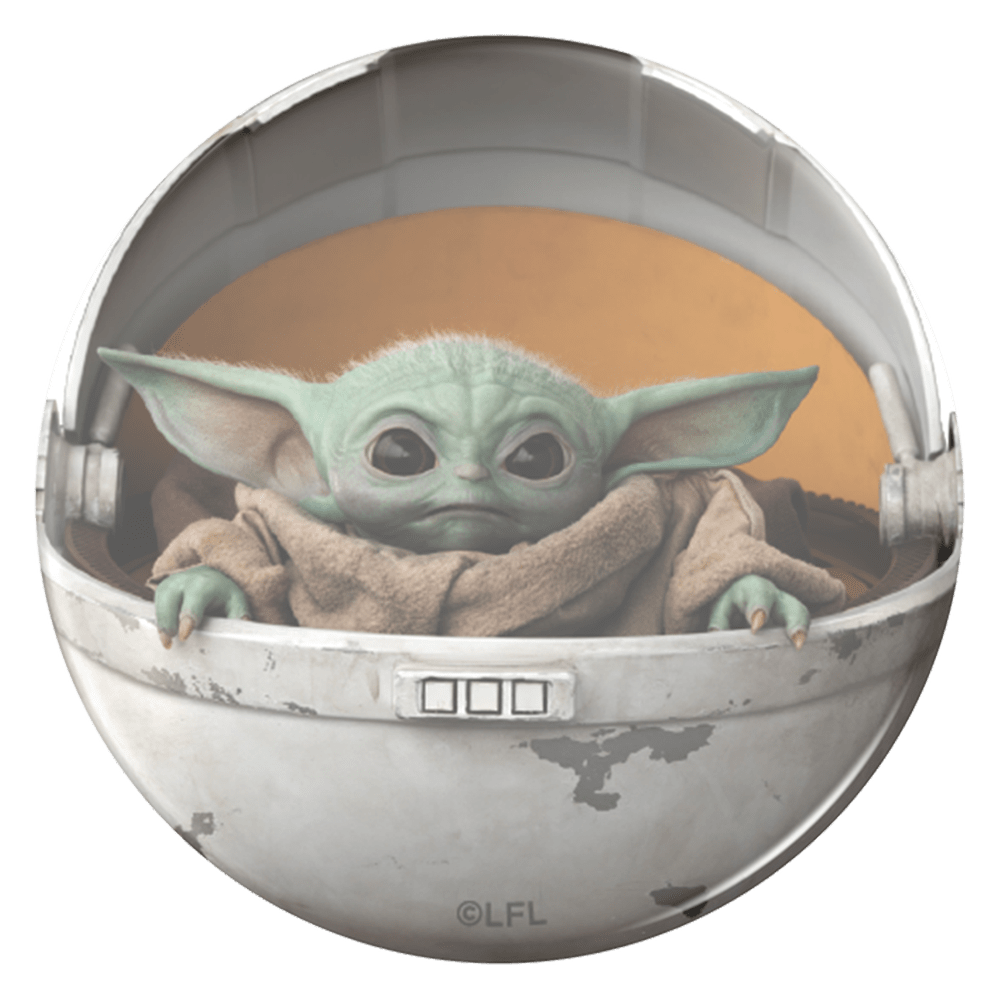 Wholesale cell phone accessory PopSockets - PopGrip Pop Culture - Baby Yoda Pod