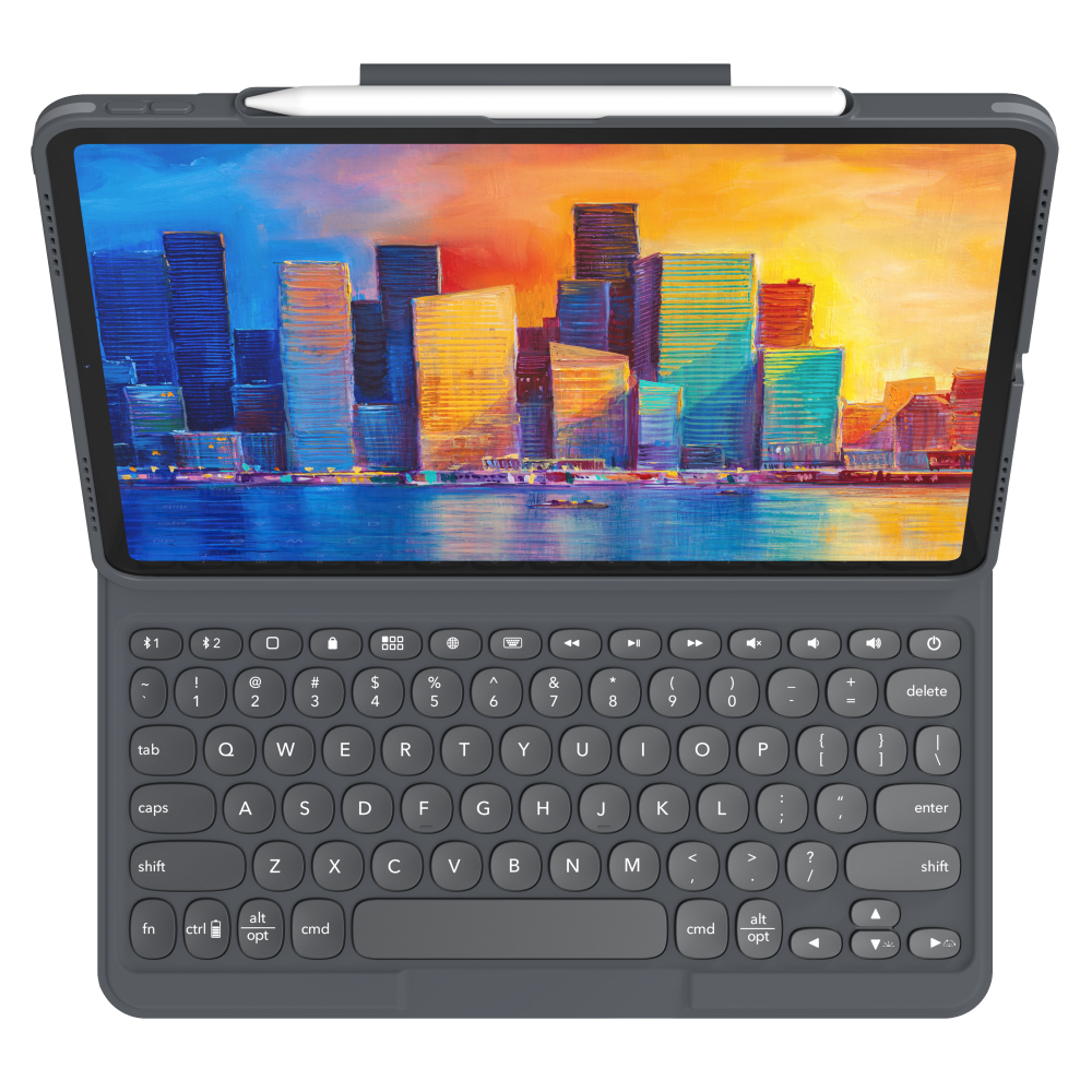 Wholesale cell phone accessory ZAGG - Pro Keys Bluetooth Keyboard Case for Apple iPad Pro 12