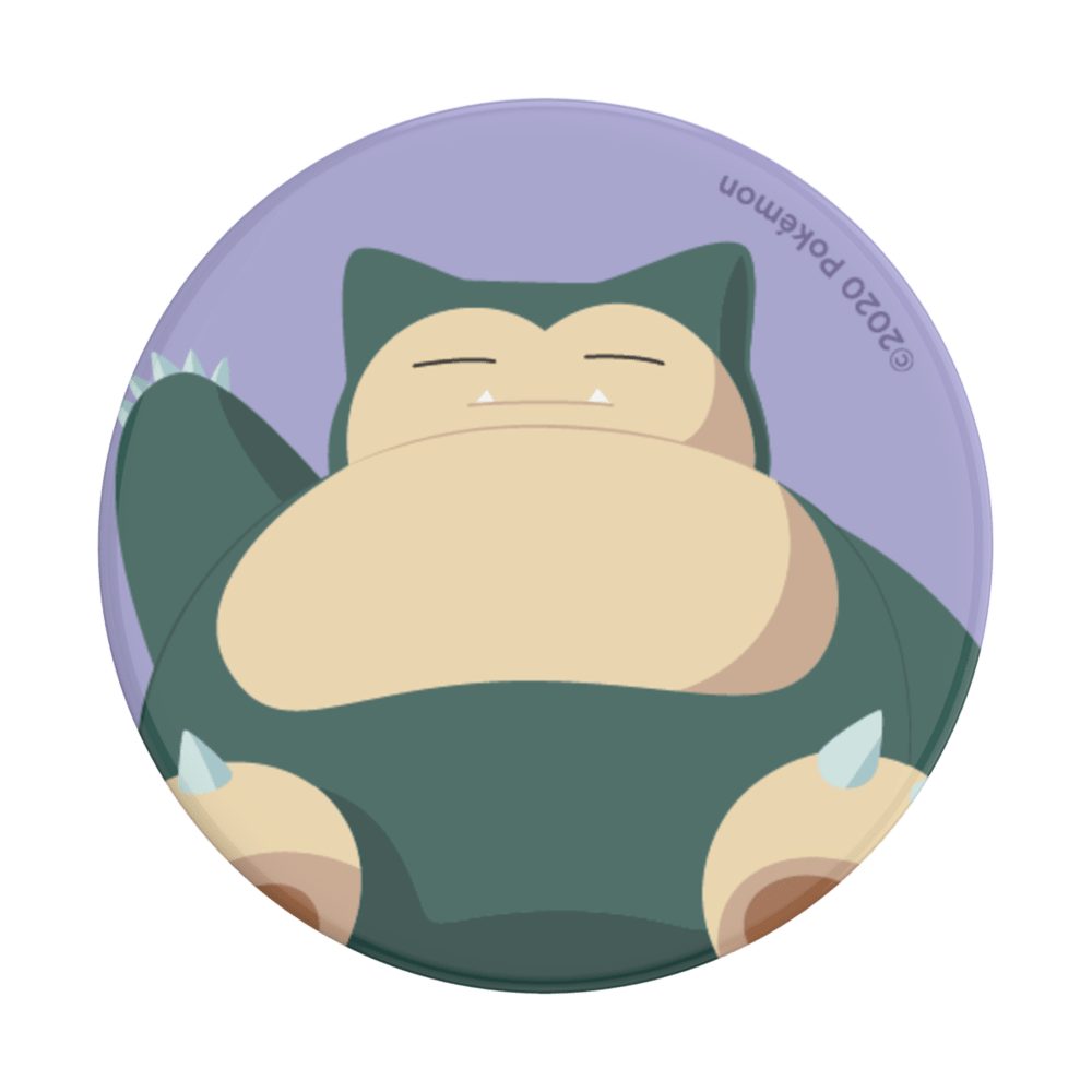 Wholesale cell phone accessory PopSockets - PopGrip Pokemon - Snorlax Knocked