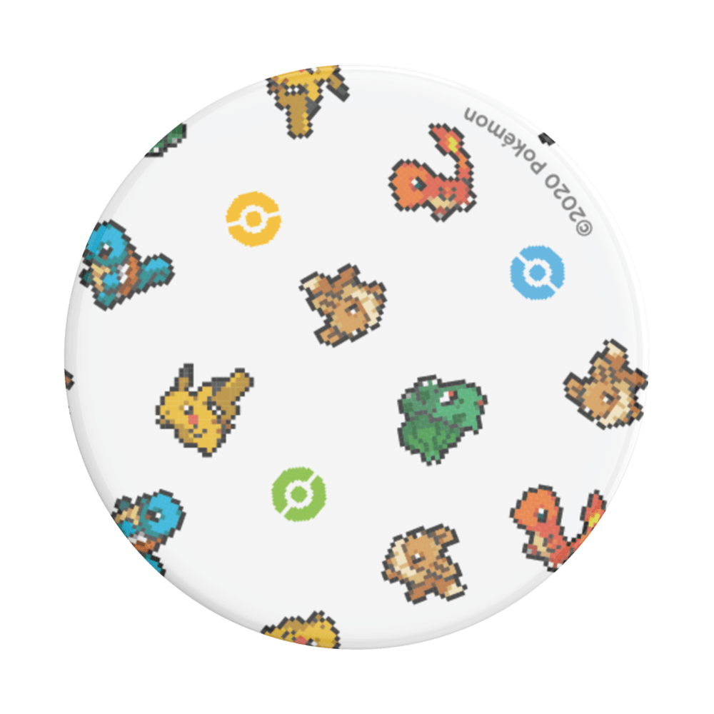 Wholesale cell phone accessory PopSockets - PopGrip Pokemon - Pokemon Pixel Pattern