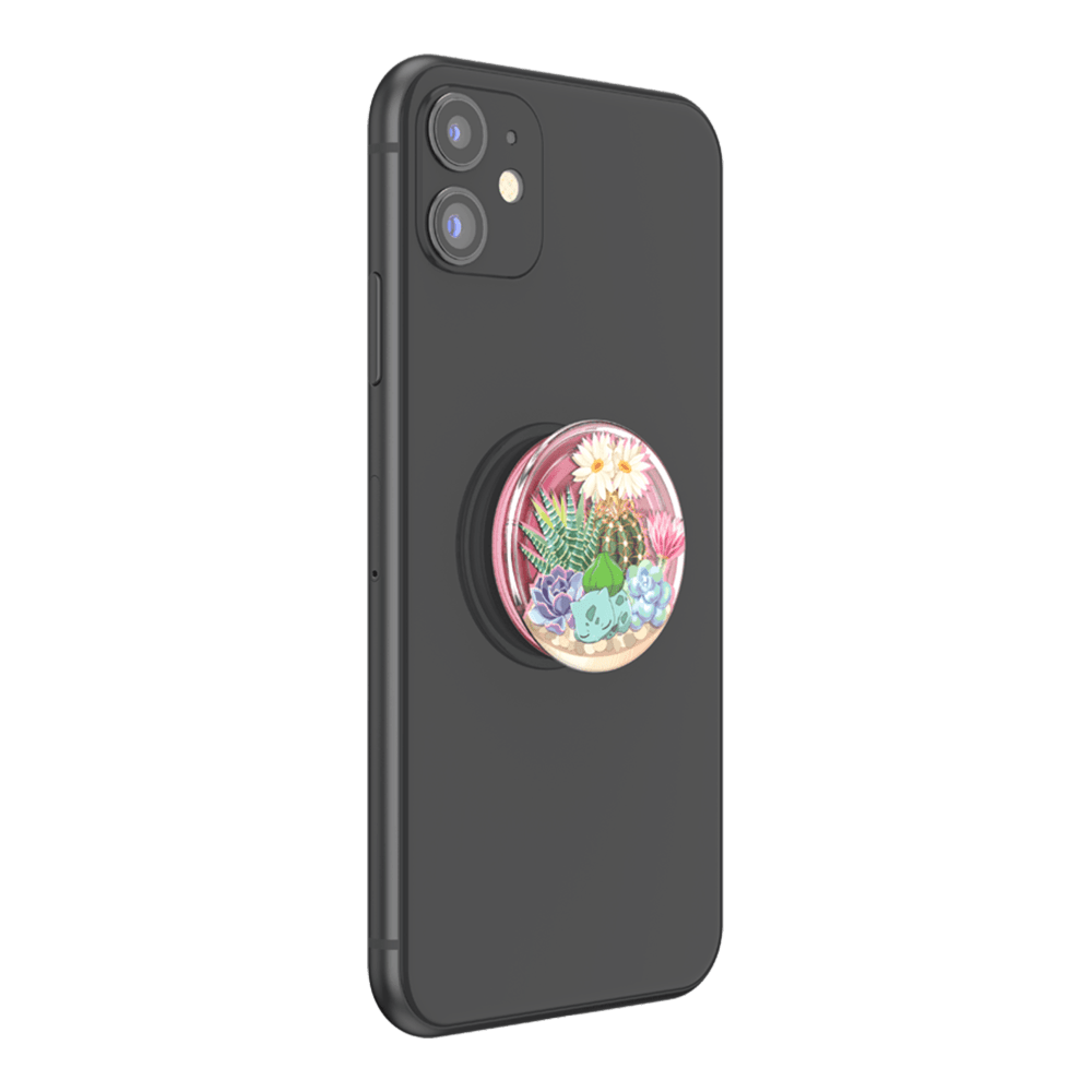 Wholesale cell phone accessory PopSockets - PopGrip Pokemon - Bulbasaur Terrarium