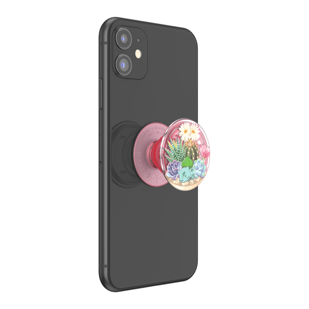 Wholesale cell phone accessory PopSockets - PopGrip Pokemon - Bulbasaur Terrarium