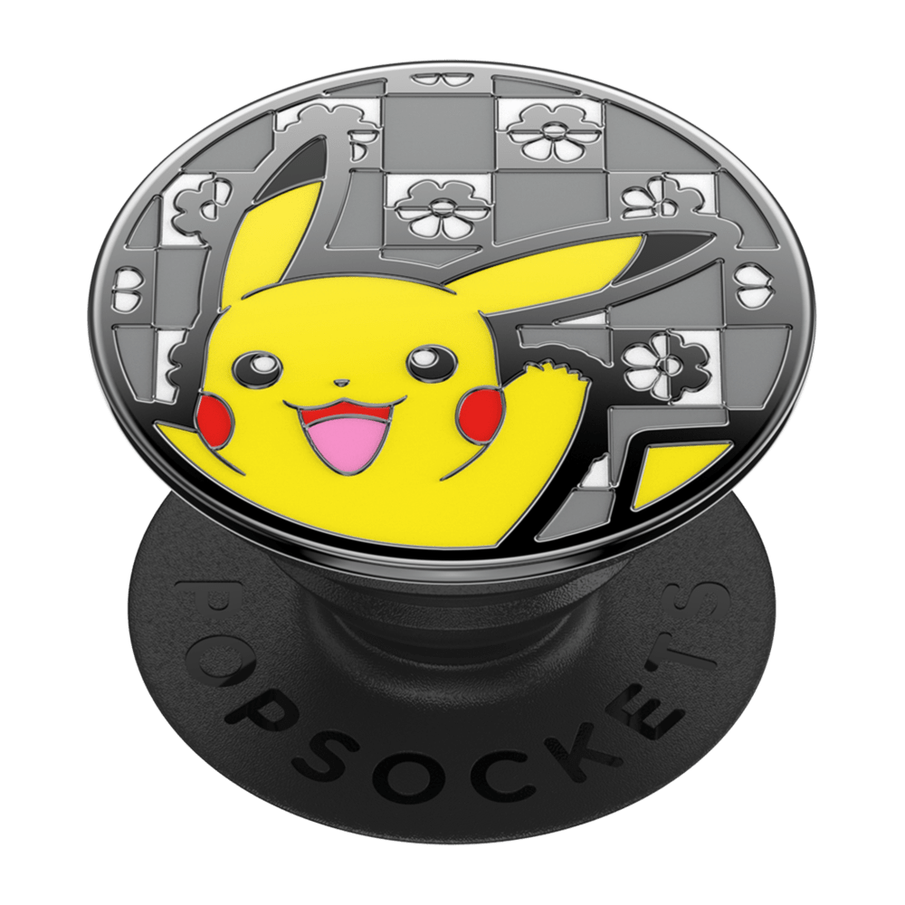 Wholesale cell phone accessory PopSockets - PopGrip Pokemon - Enamel Hey Pikachu!