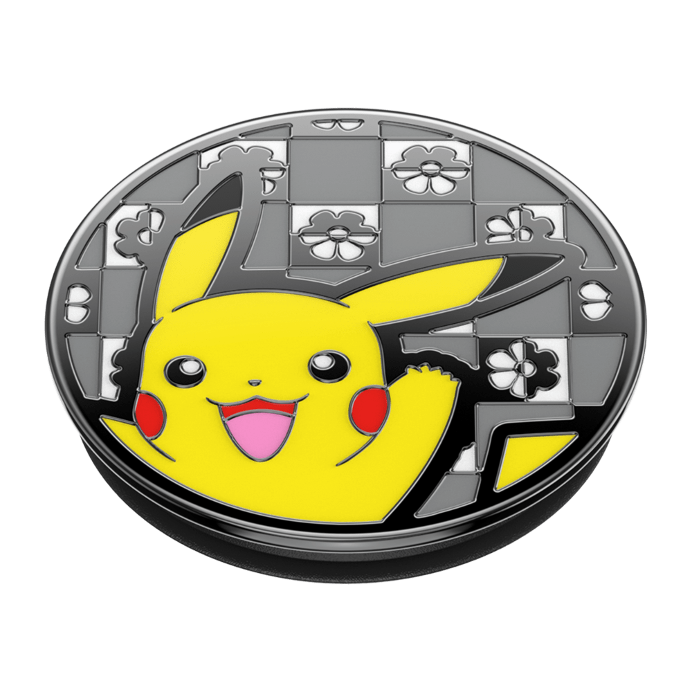 Wholesale cell phone accessory PopSockets - PopGrip Pokemon - Enamel Hey Pikachu!