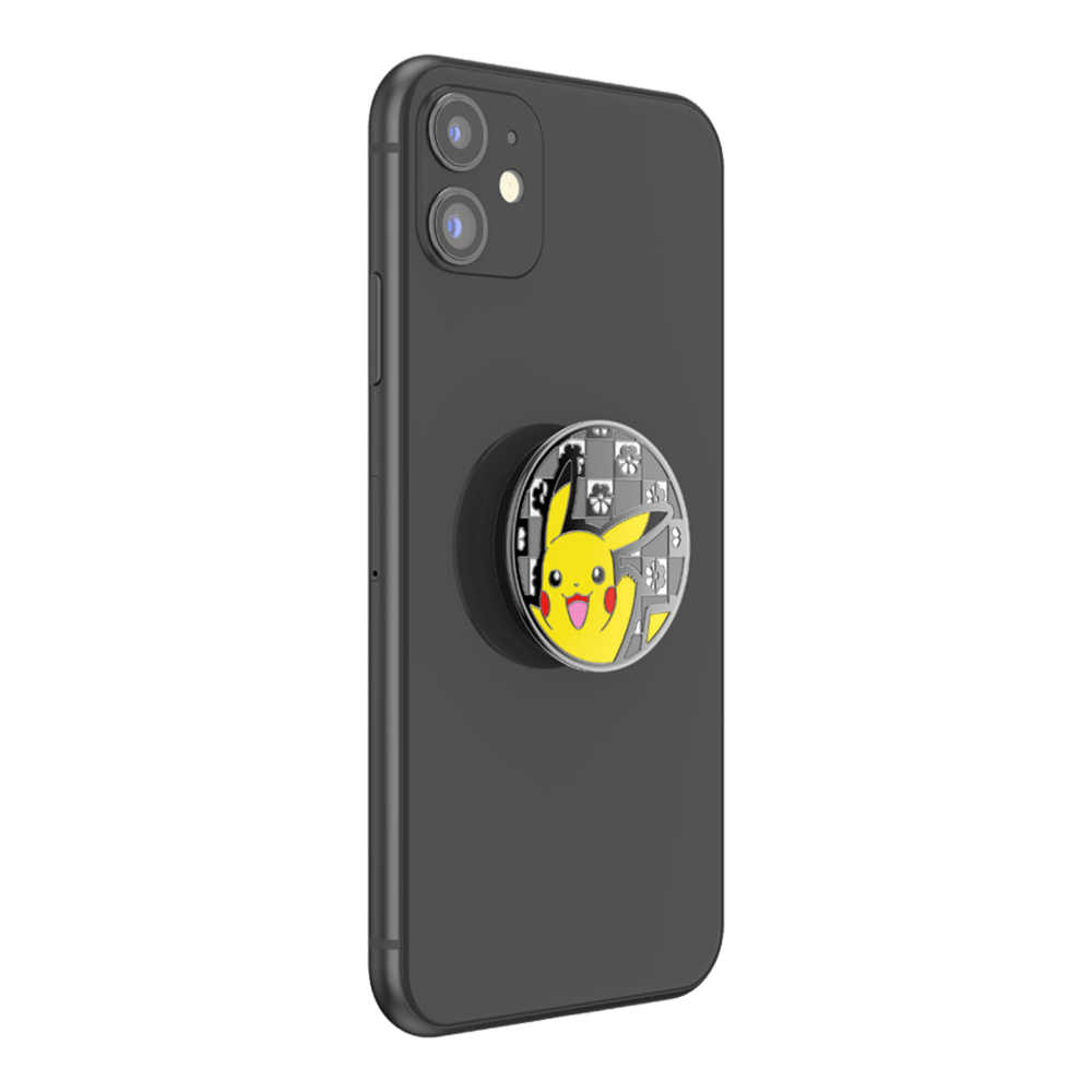 Wholesale cell phone accessory PopSockets - PopGrip Pokemon - Enamel Hey Pikachu!