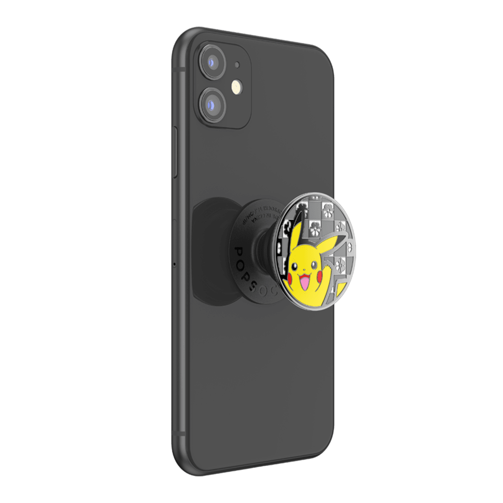 Wholesale cell phone accessory PopSockets - PopGrip Pokemon - Enamel Hey Pikachu!
