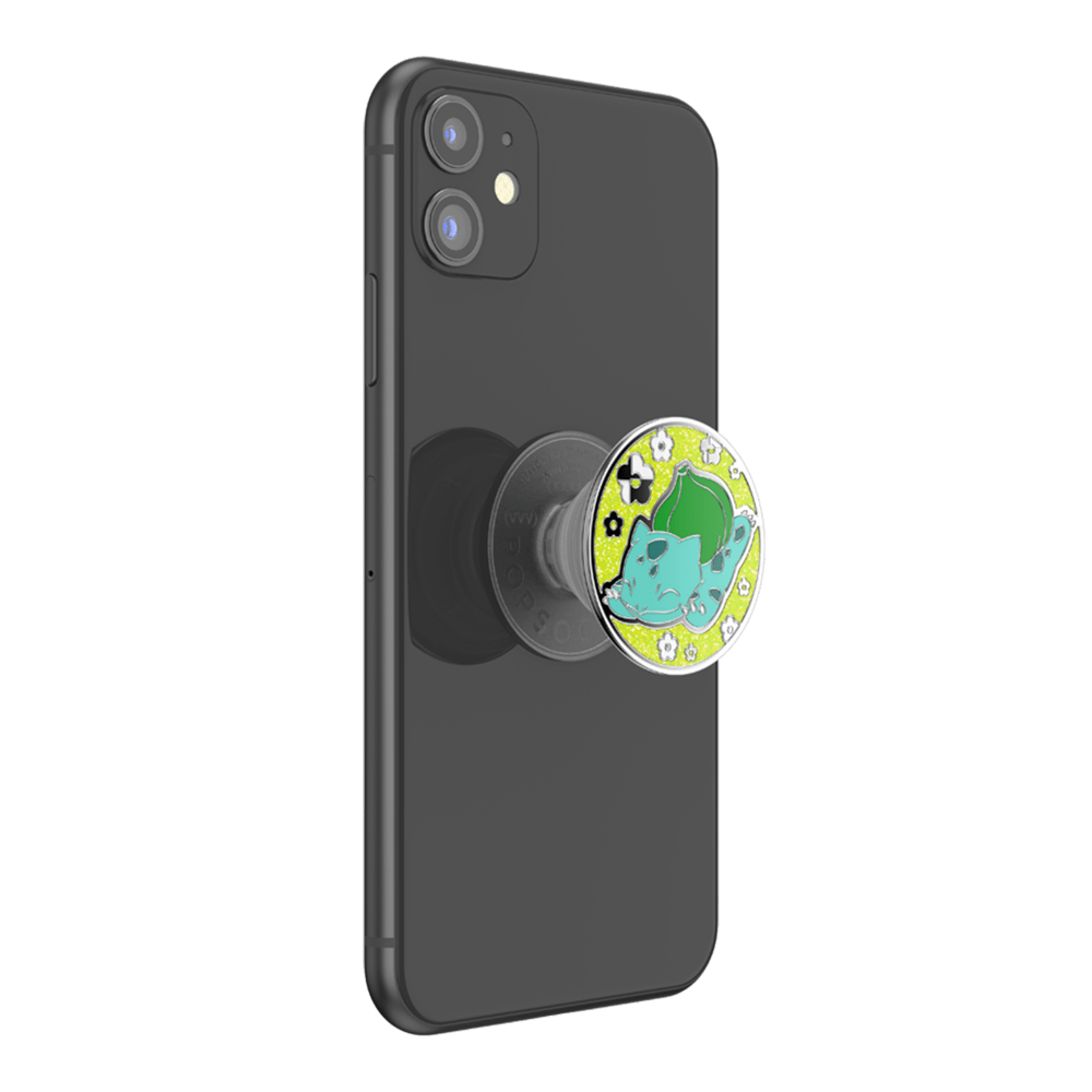 Wholesale cell phone accessory PopSockets - PopGrip Pokemon - Enamel Bulbasaur Nap