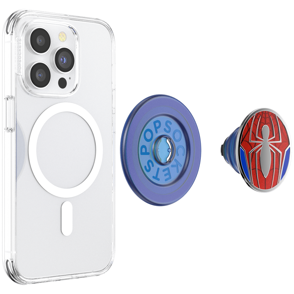 Wholesale cell phone accessory PopSockets - PopGrip MagSafe Circle Marvel - Enamel Peter Parker