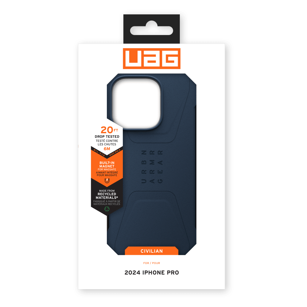 Wholesale cell phone accessory Urban Armor Gear (UAG) -  Civilian MagSafe Case for Apple iPhone