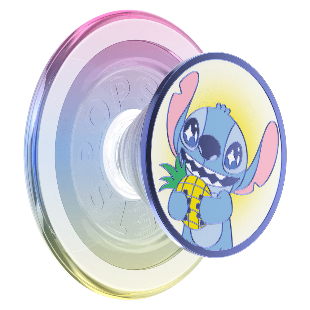 Wholesale cell phone accessory PopSockets - PopGrip MagSafe Circle Enamel - Stitchs Pineapple