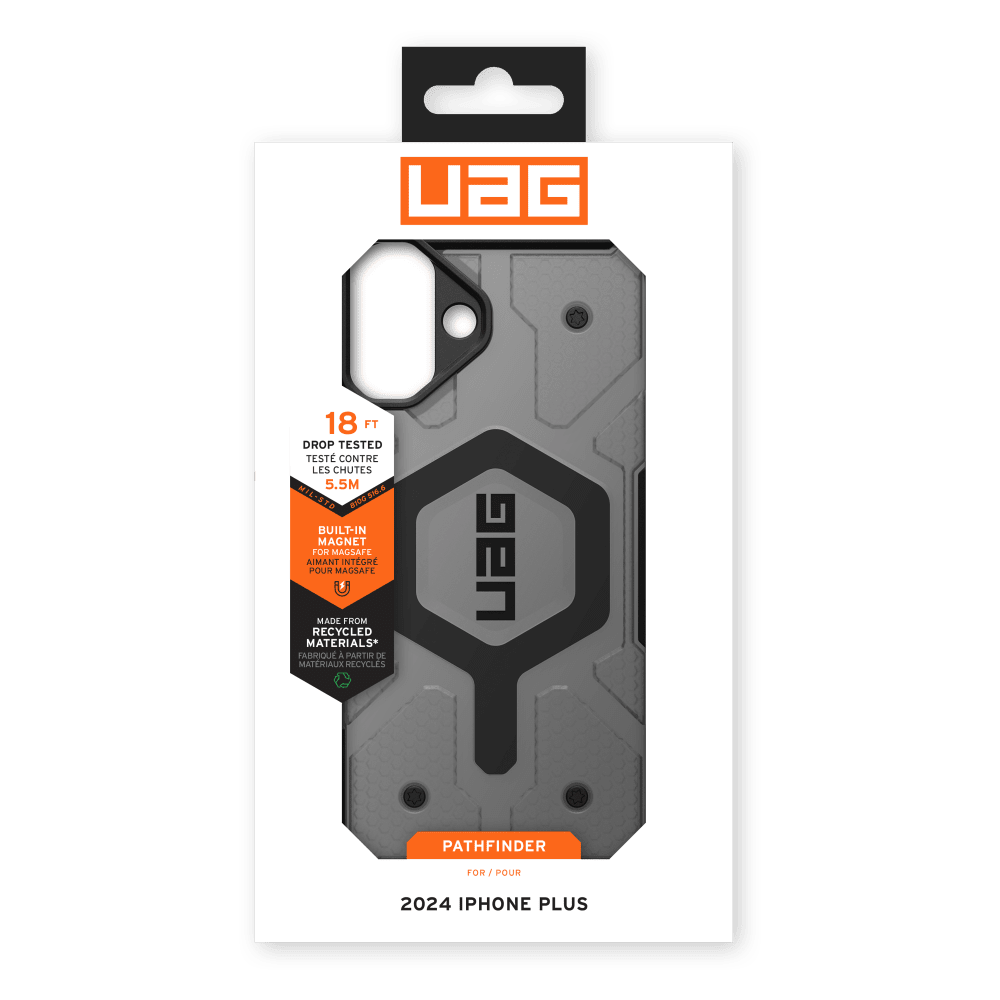 Wholesale cell phone accessory Urban Armor Gear (UAG) -  Pathfinder Clear MagSafe Case for