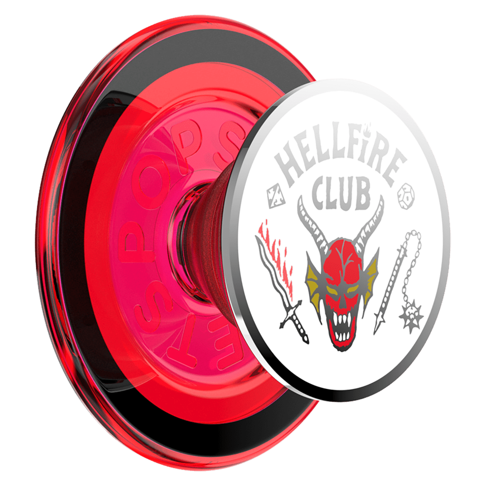 Wholesale cell phone accessory PopSockets - PopGrip MagSafe Circle Netflix - Enamel Hellfire