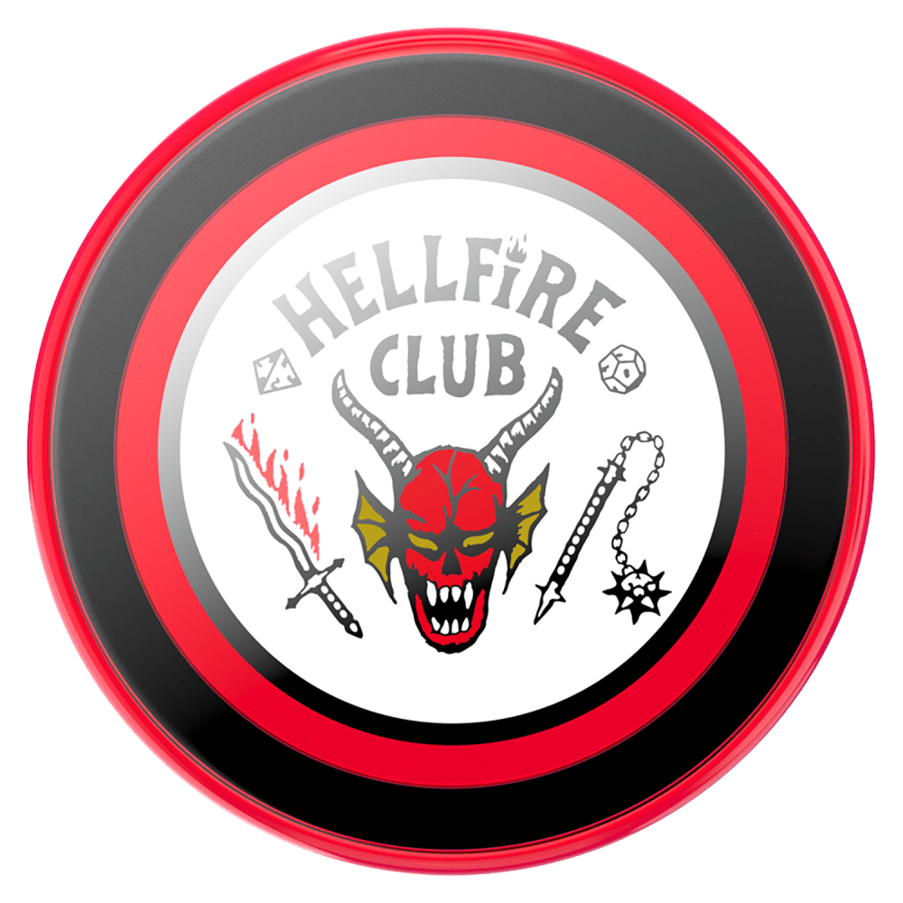 Wholesale cell phone accessory PopSockets - PopGrip MagSafe Circle Netflix - Enamel Hellfire