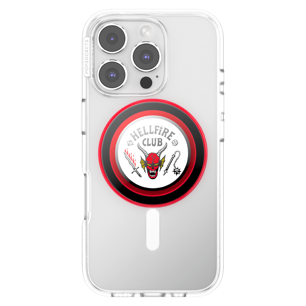 Wholesale cell phone accessory PopSockets - PopGrip MagSafe Circle Netflix - Enamel Hellfire