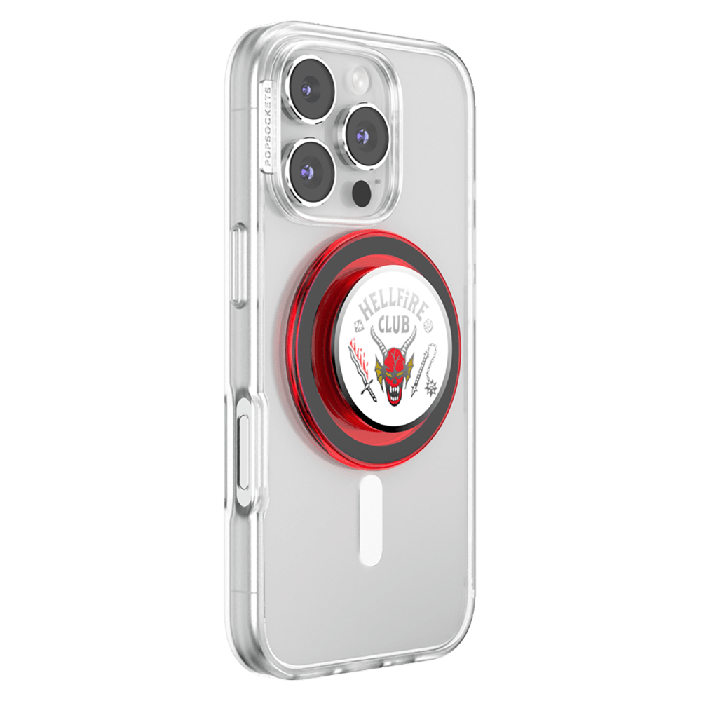 Wholesale cell phone accessory PopSockets - PopGrip MagSafe Circle Netflix - Enamel Hellfire
