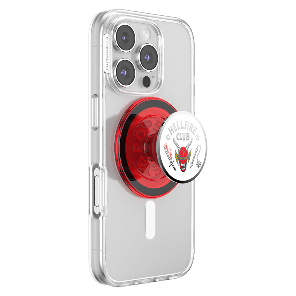 Wholesale cell phone accessory PopSockets - PopGrip MagSafe Circle Netflix - Enamel Hellfire