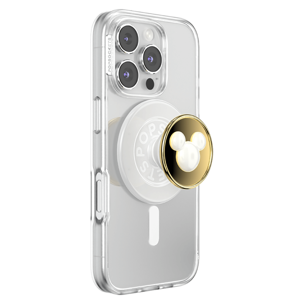 Wholesale cell phone accessory PopSockets - PopGrip Disney MagSafe Circle - Enamel Pearl Mickey