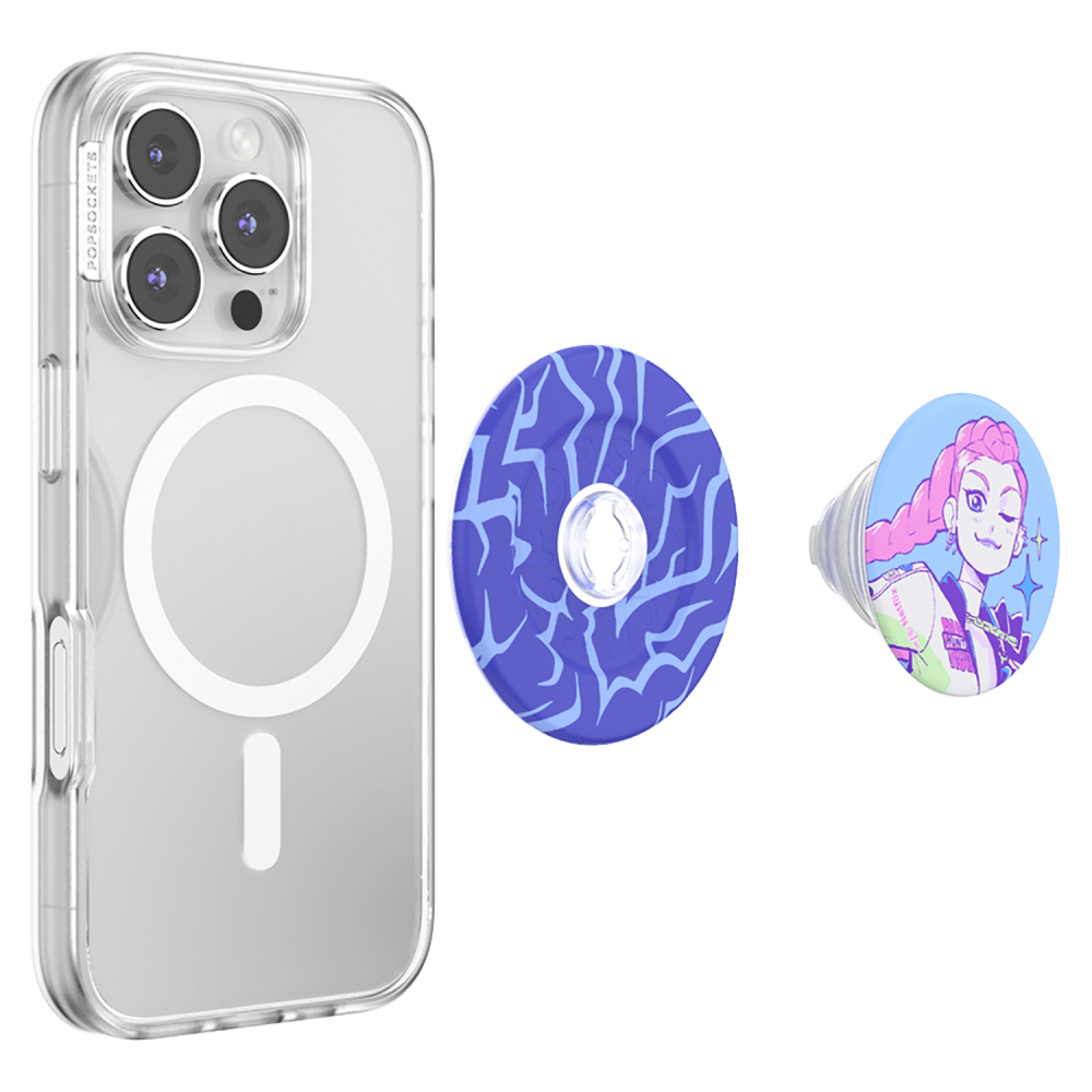 Wholesale cell phone accessory PopSockets - PopGrip Netflix MagSafe Circle - Huntrix Rumi