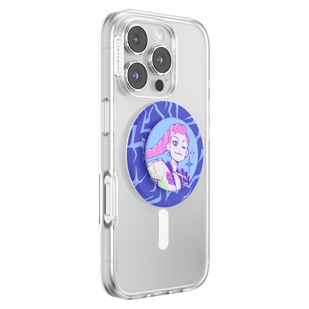 Wholesale cell phone accessory PopSockets - PopGrip Netflix MagSafe Circle - Huntrix Rumi