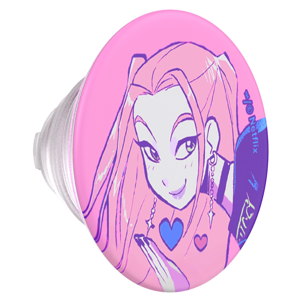Wholesale cell phone accessory PopSockets - PopGrip Netflix MagSafe Circle - Huntrix Mira