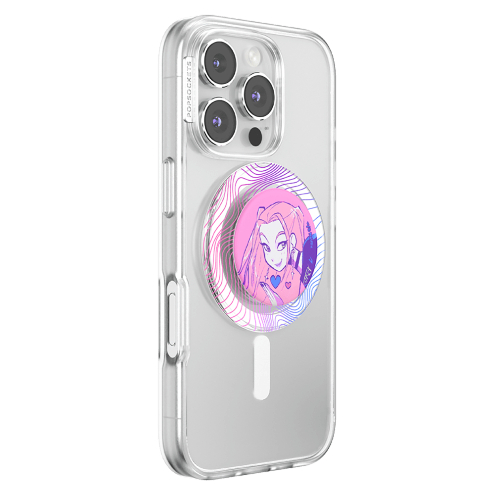 Wholesale cell phone accessory PopSockets - PopGrip Netflix MagSafe Circle - Huntrix Mira