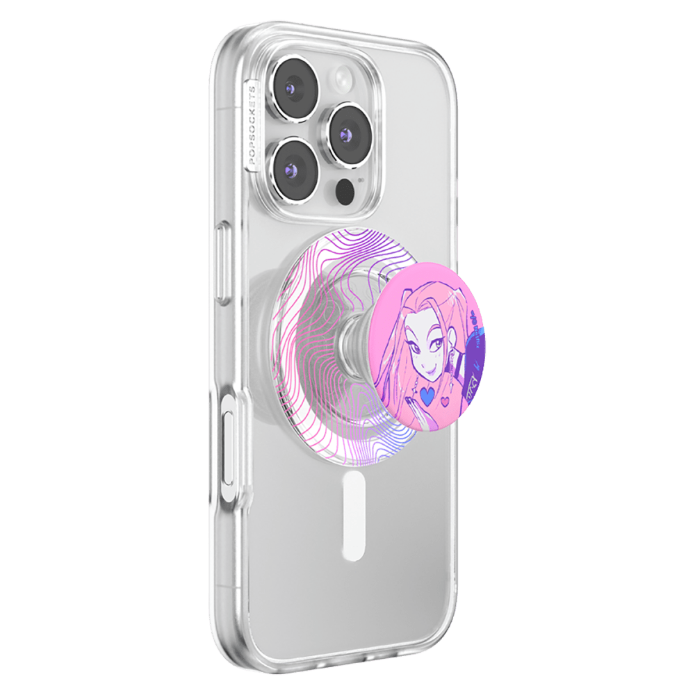 Wholesale cell phone accessory PopSockets - PopGrip Netflix MagSafe Circle - Huntrix Mira