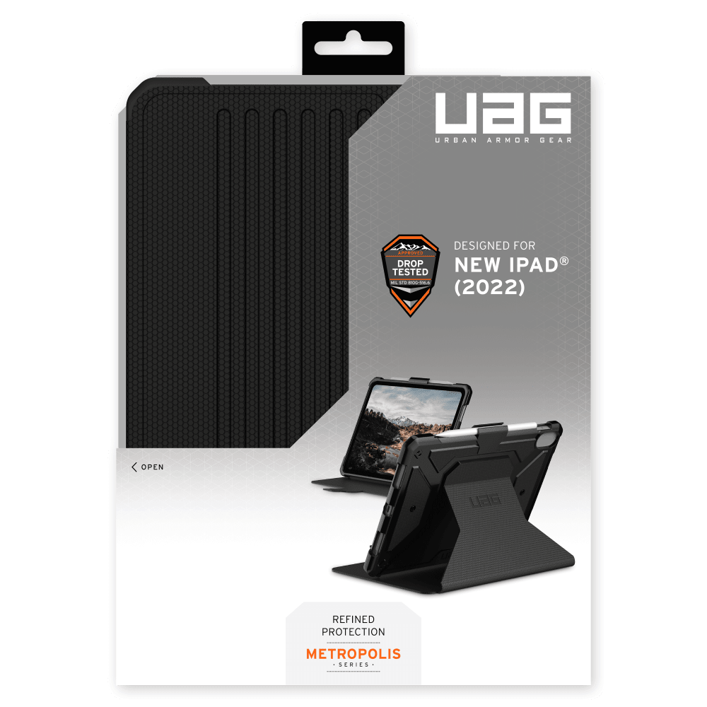 Wholesale cell phone accessory Urban Armor Gear (UAG) - Metropolis Folio Case for Apple iPad