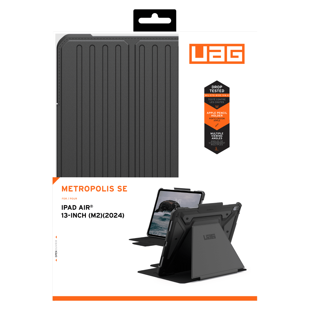 Wholesale cell phone accessory Urban Armor Gear (UAG) - Metropolis SE Case for Apple iPad Air