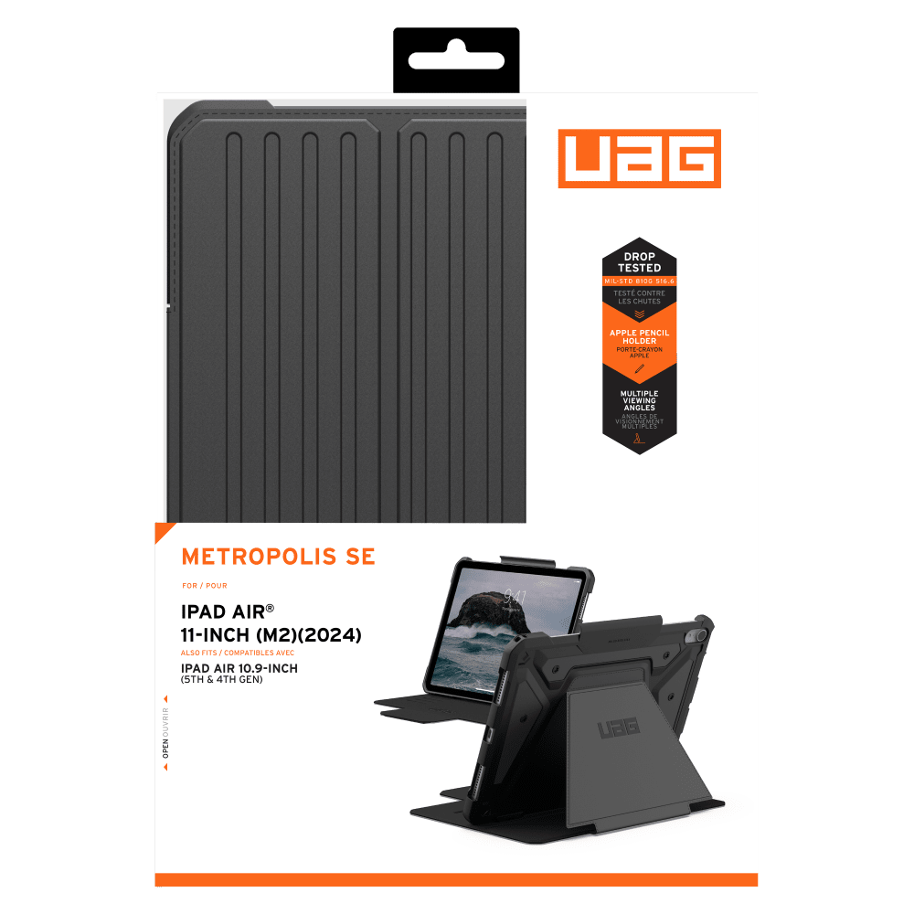 Wholesale cell phone accessory Urban Armor Gear (UAG) - Metropolis SE Case for Apple iPad Air