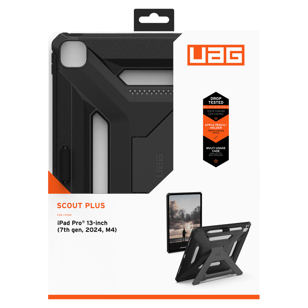 Wholesale cell phone accessory Urban Armor Gear (UAG) - Scout Plus Case for Apple iPad Pro