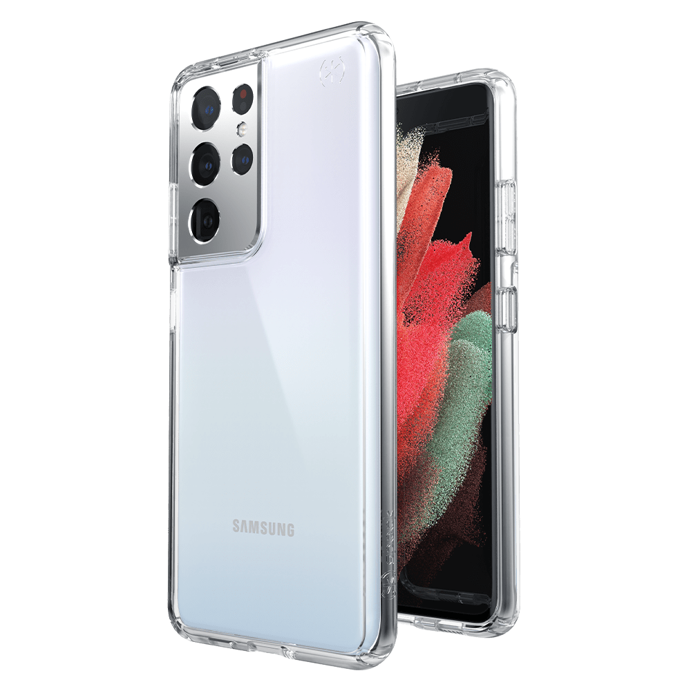 Wholesale cell phone accessory Speck - Presidio Perfect Clear Case for Samsung Galaxy S21 Ultra