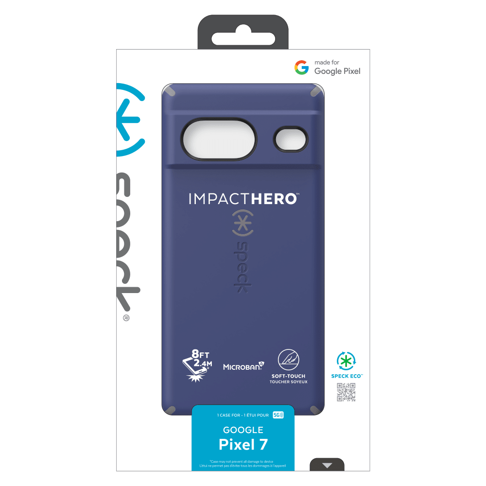 Wholesale cell phone accessory Speck - Presidio Impact Hero Case for Google Pixel 7 - Prussian