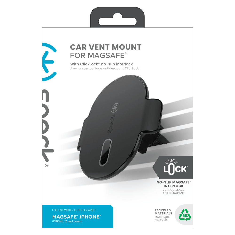 Wholesale cell phone accessory Speck - CLICKLOCK MagSafe Car Vent Mount - Black