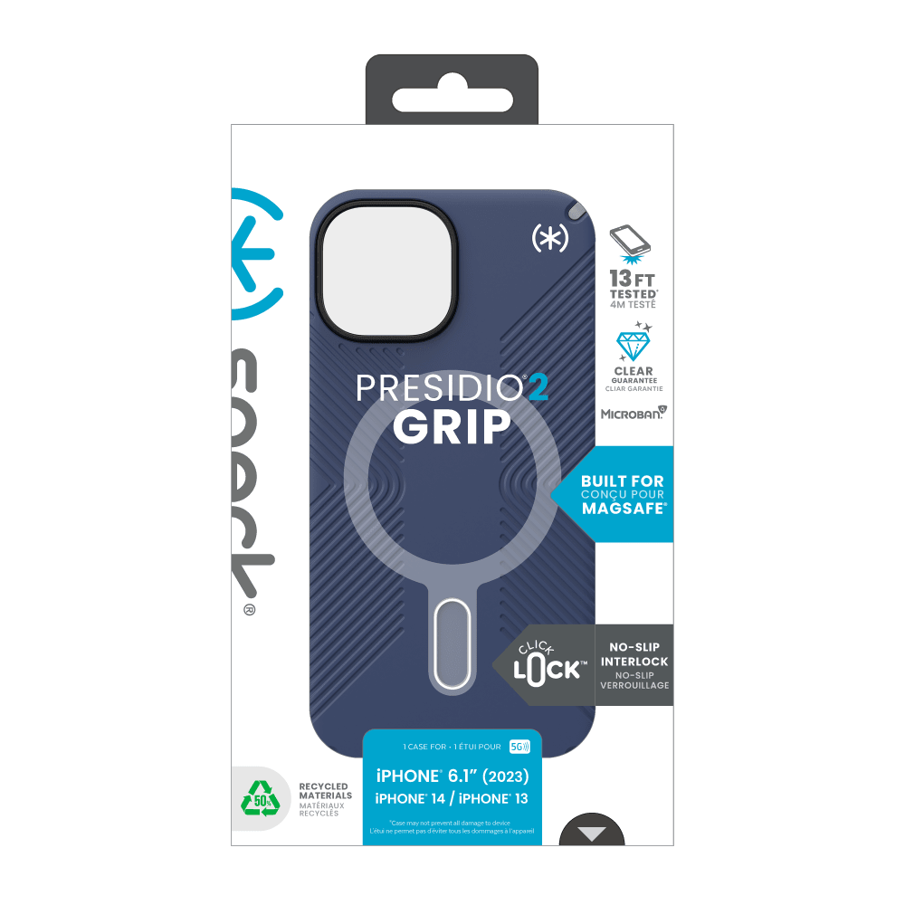 Wholesale cell phone accessory Speck - Presidio2 Grip MagSafe Case for Apple iPhone 15    /
