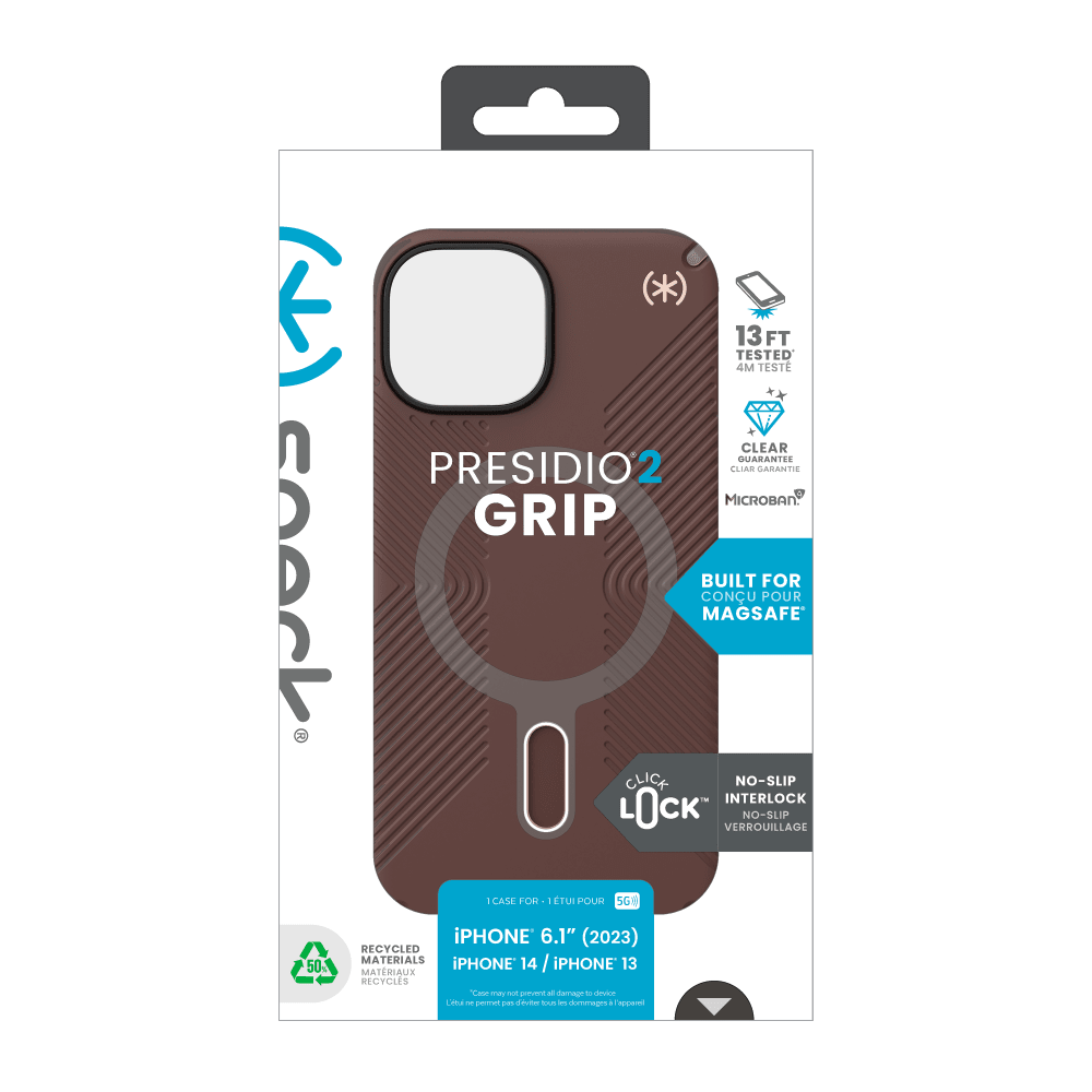 Wholesale cell phone accessory Speck - Presidio2 Grip MagSafe Case for Apple iPhone 15    /