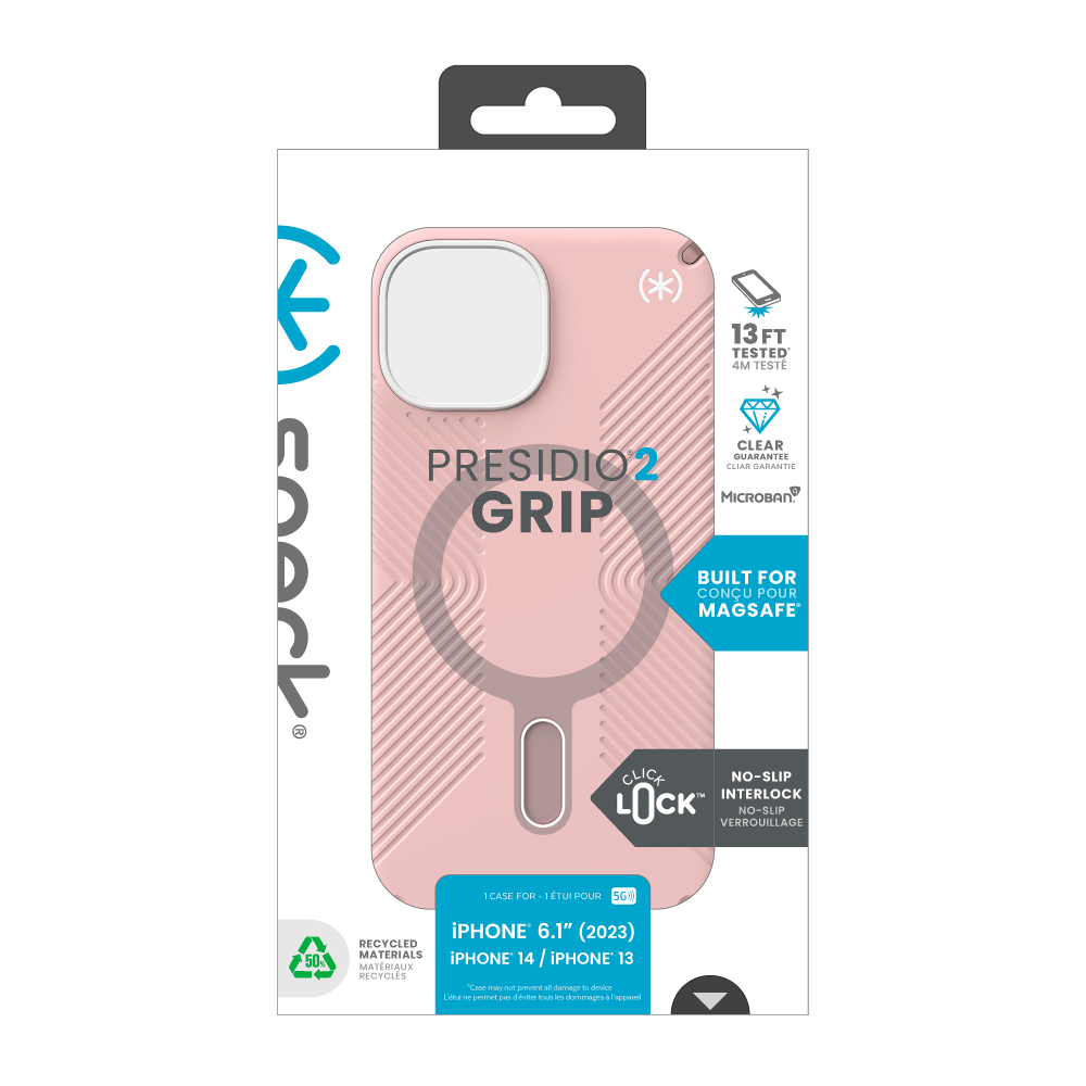 Wholesale cell phone accessory Speck - Presidio2 Grip MagSafe Case for Apple iPhone 15    /