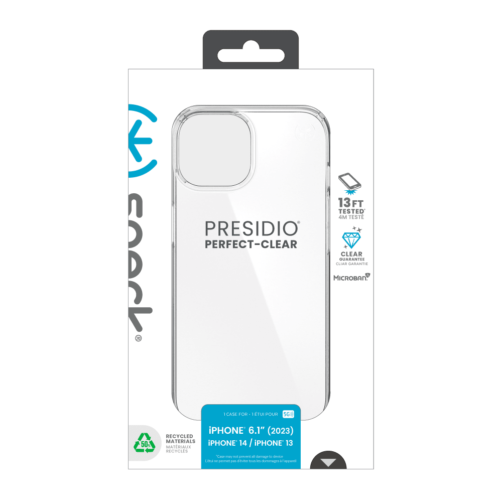 Wholesale cell phone accessory Speck - Presidio Perfect Clear Case for Apple iPhone 15  /