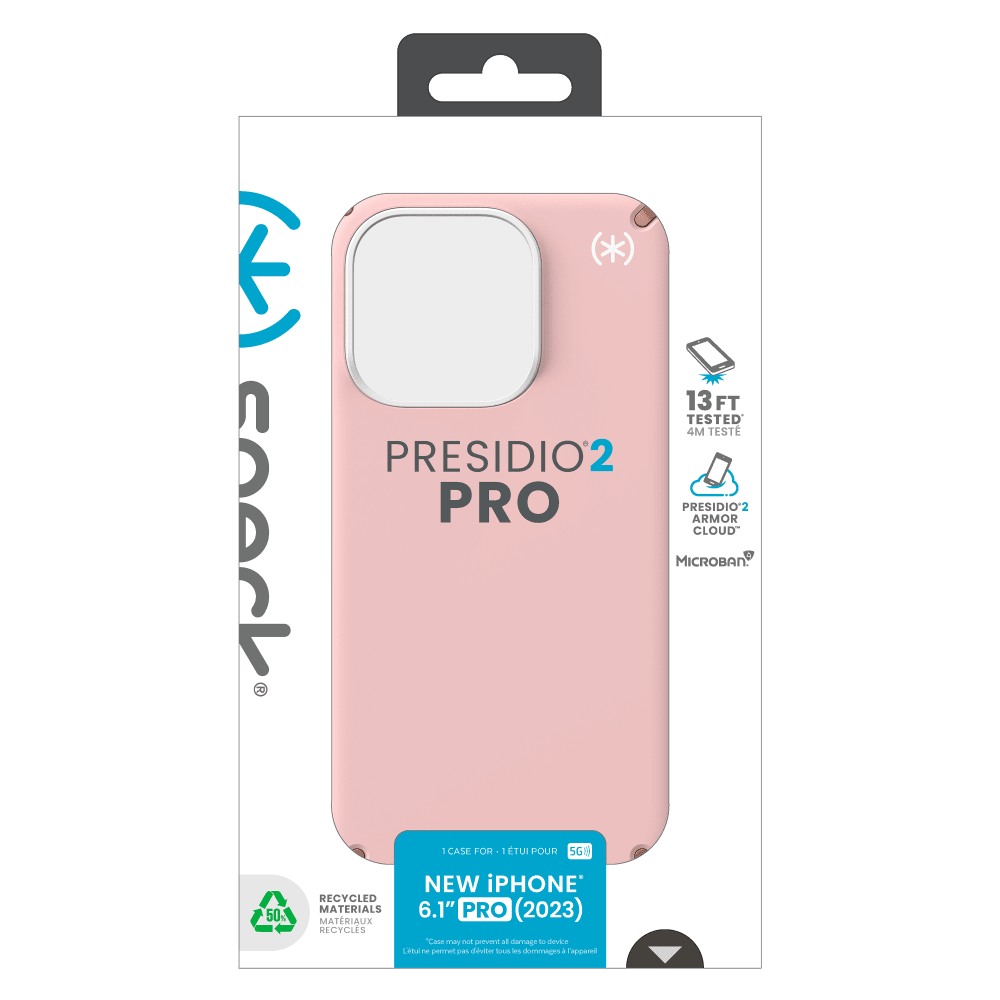 Wholesale cell phone accessory Speck - Presidio2 Pro Case for Apple iPhone 15 Pro - Dahlia