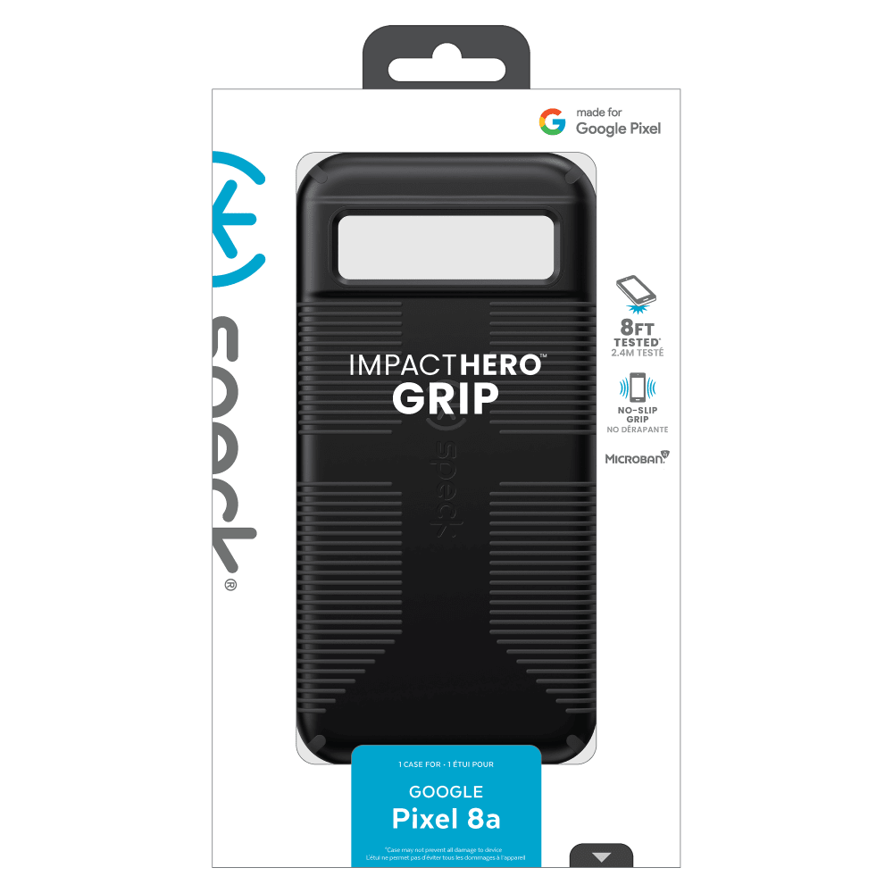 Wholesale cell phone accessory Speck - Presidio Impact Hero Grip Case for Google Pixel 8a -