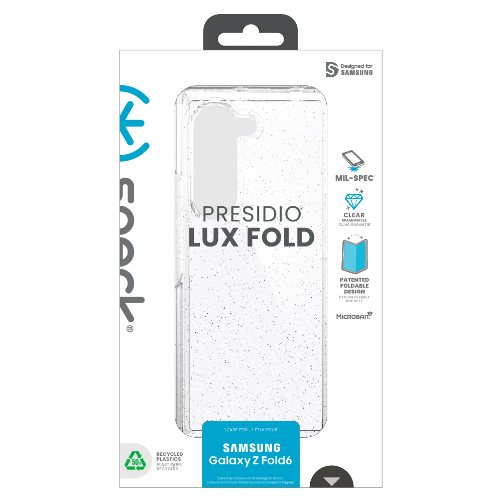 Wholesale cell phone accessory Speck - Presidio Perfect Clear Case for Samsung Galaxy Z Fold6